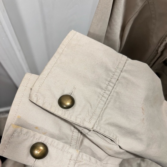 Decree Women's Beige Military Style Jacket - Picture 4 of 6